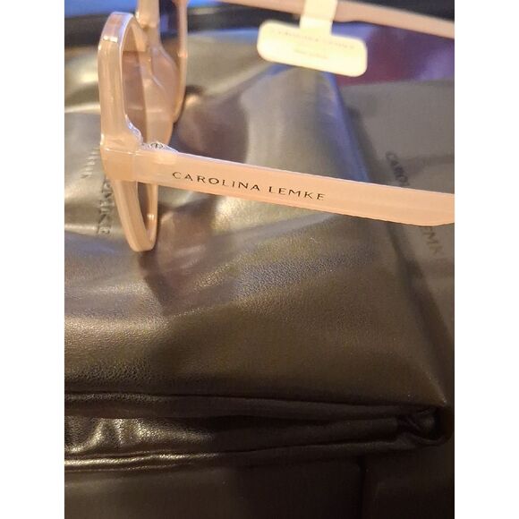 Carolina Lemke Berlin Ariste Sunglasses. New With Bag, Box, & Cleaning Cloth New
